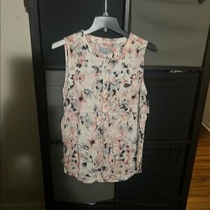 Floral Sleeveless Women's Top